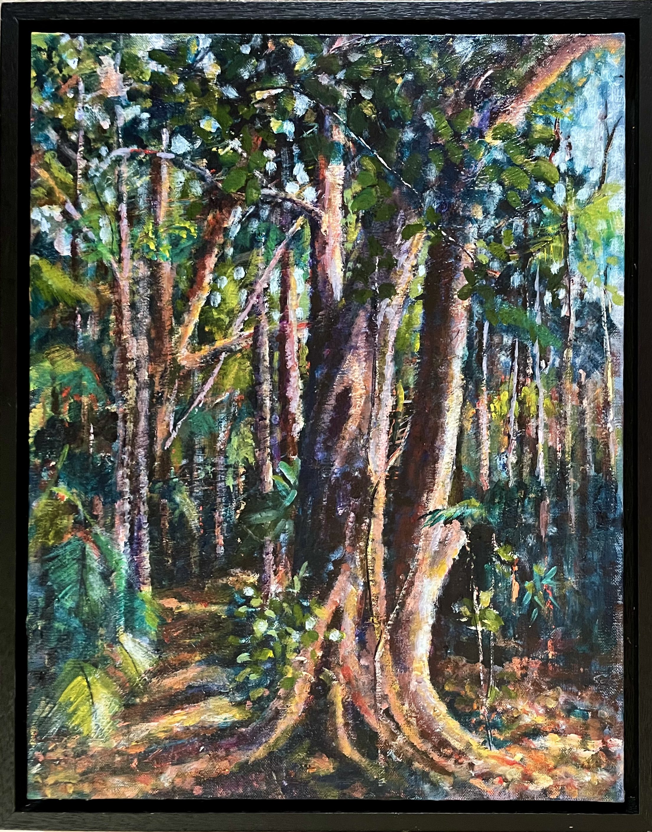 Bush Path Framed