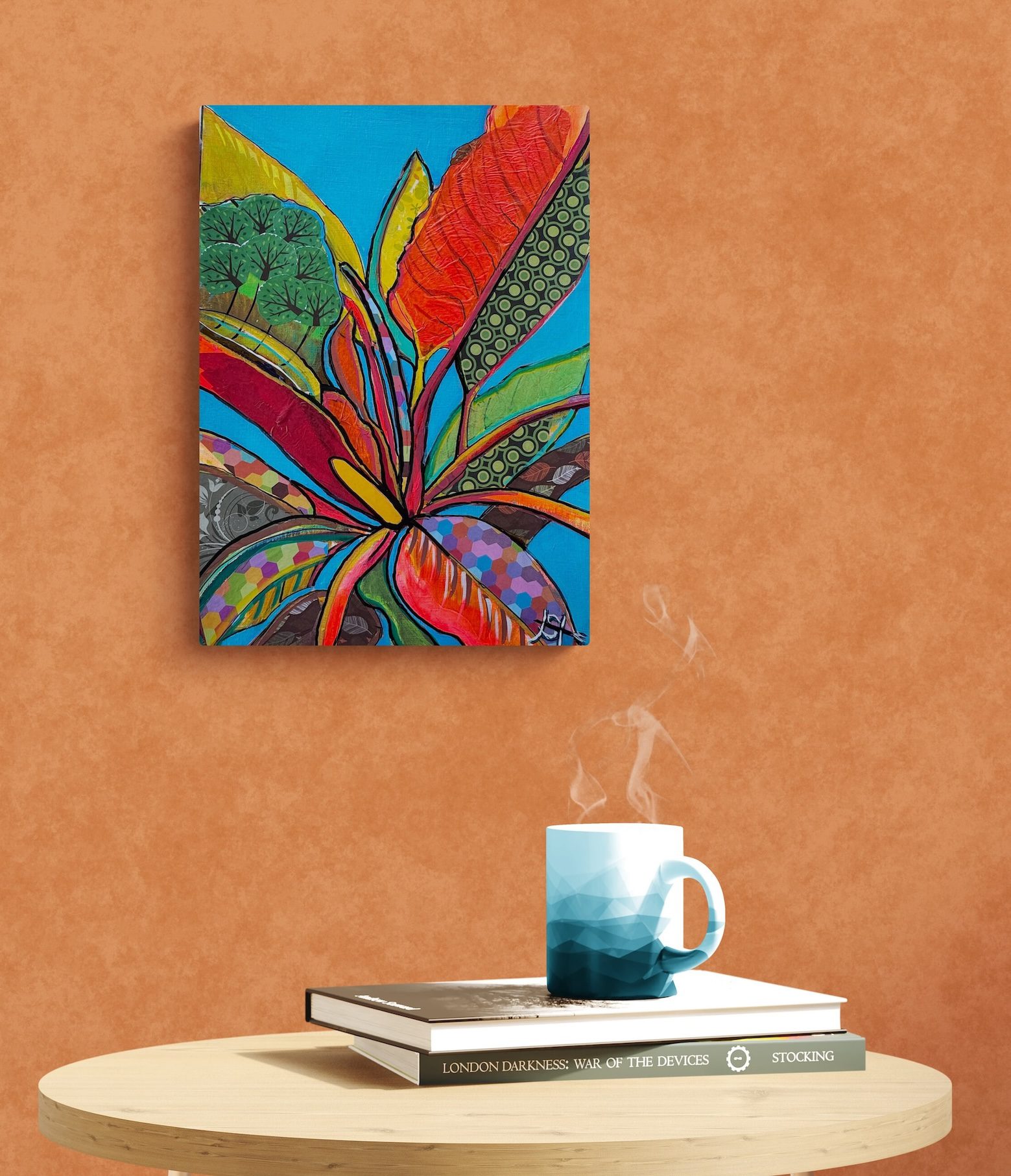 In situ Feisty Phil red Square