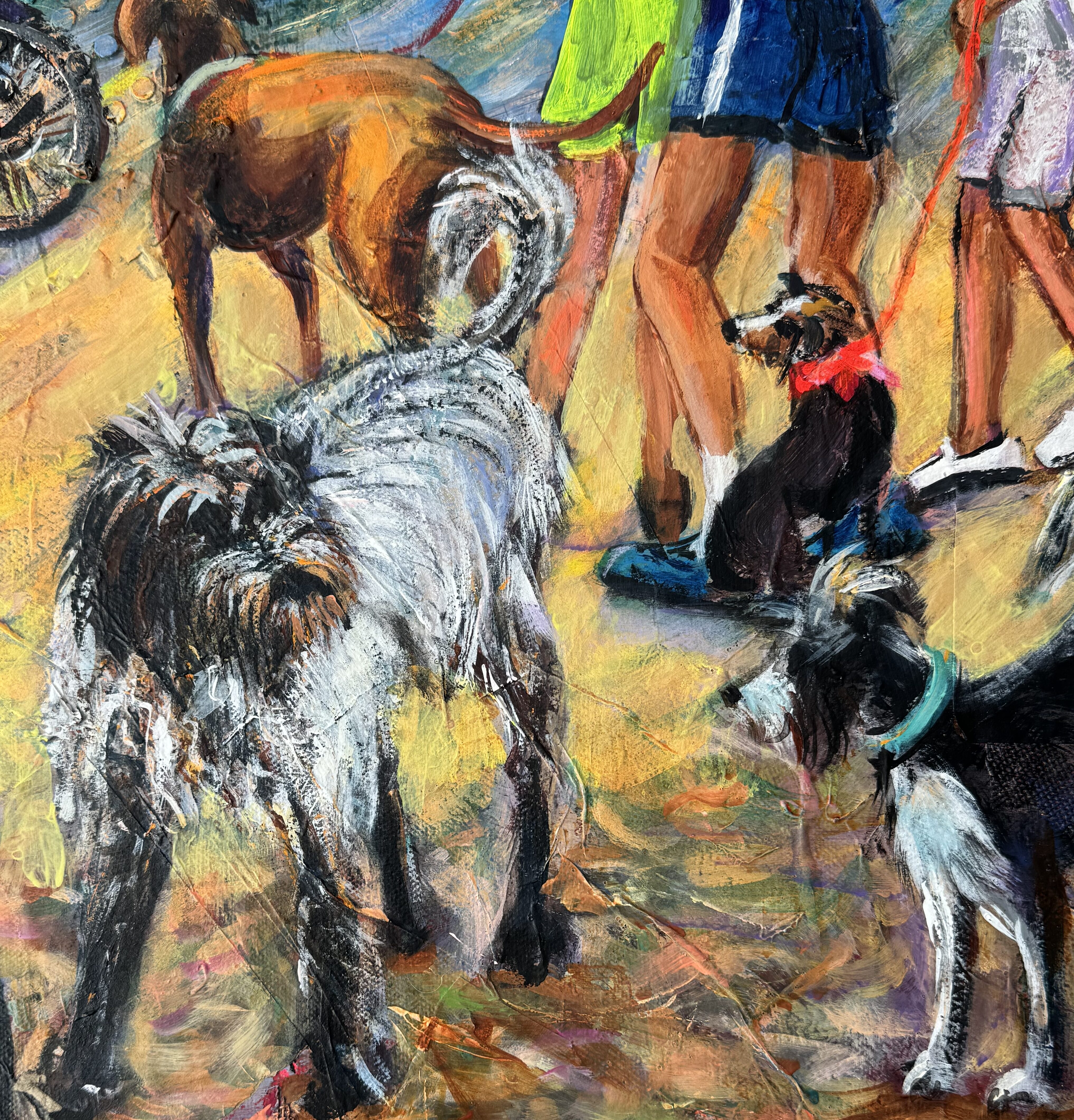 Coffee & Canines 1 - detail