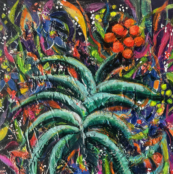 Vegetation sq red