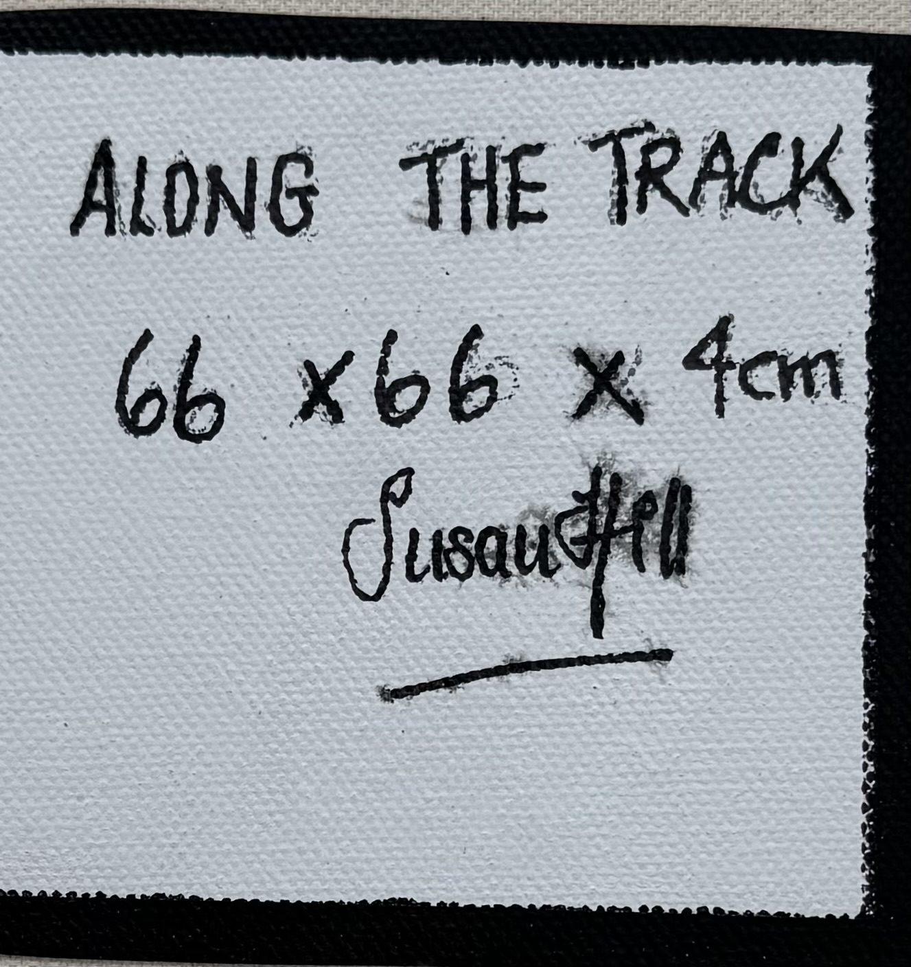 Along the track label copy